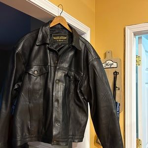 Selling black Unik , Ultra genuine leather jacket Size XL